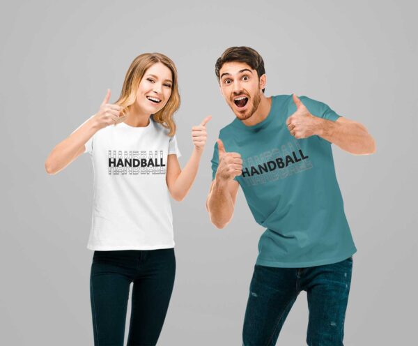 Handball Split: Die Eleganz der Bewegung  - Herren Shirt