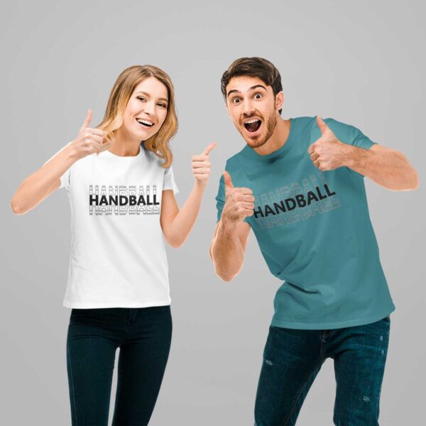Handball Split: Die Eleganz der Bewegung  - Herren Shirt