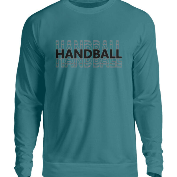 Handball Split: Die Eleganz der Bewegung - Unisex Pullover-1461