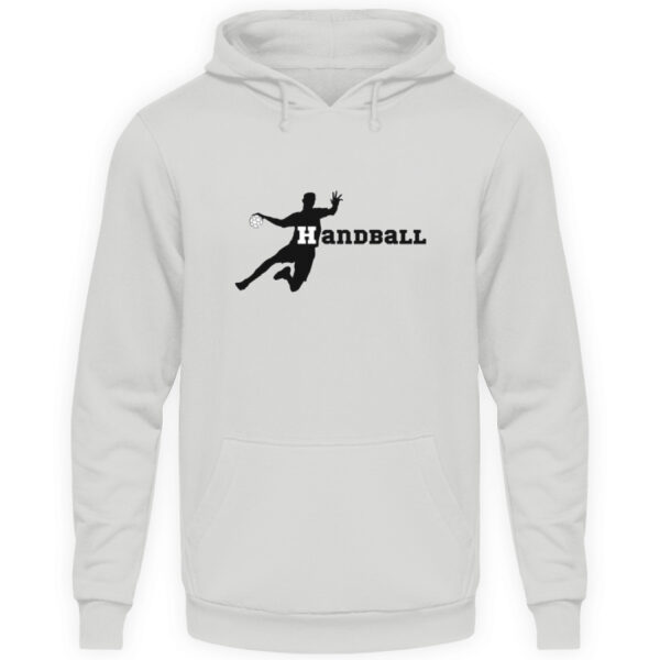 Sprung ins Spiel: Handball Dynamik - Unisex Kapuzenpullover Hoodie-23